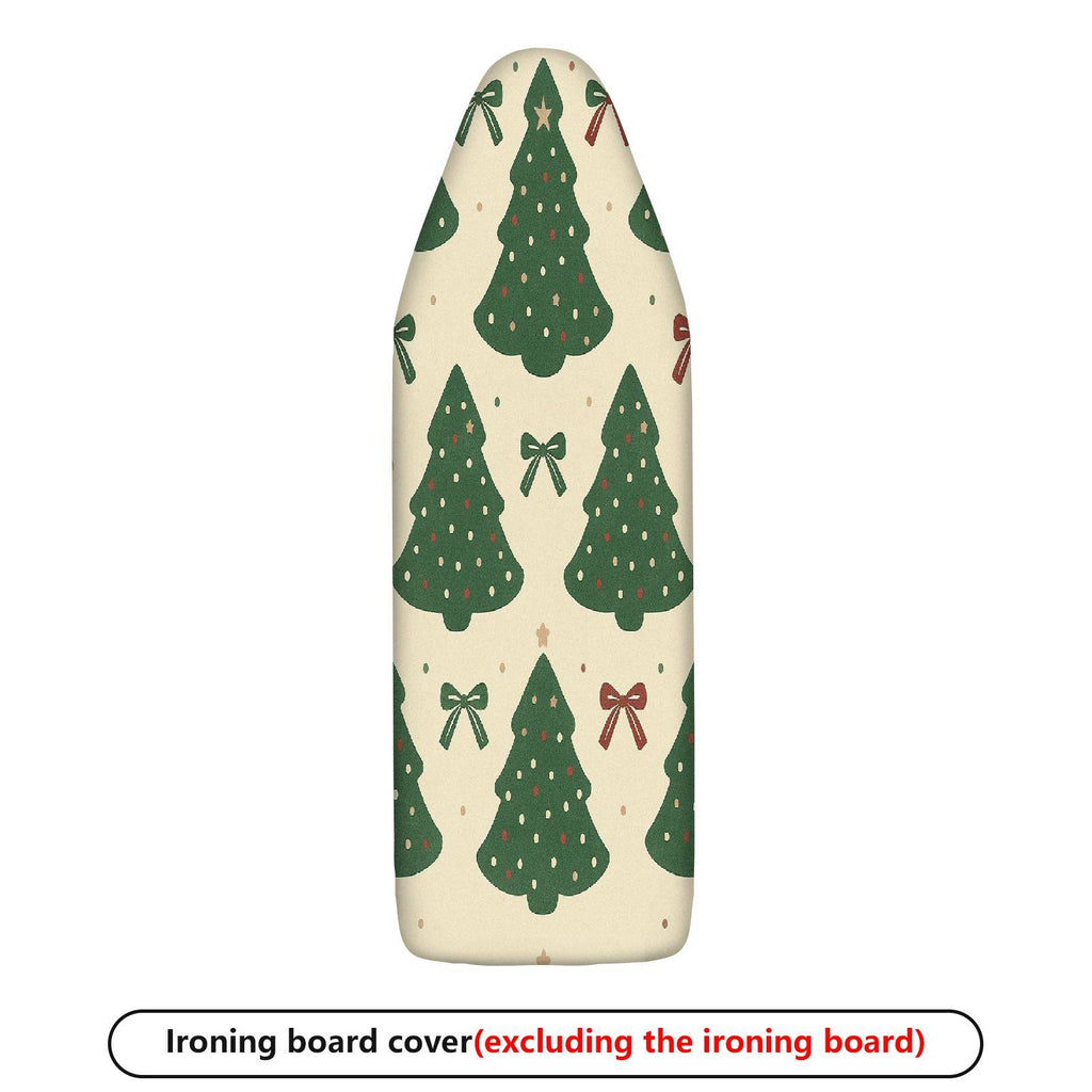 1-Piece Christmas Tree Pattern Bowknot Festive  Ironing Board Cover, Universal Size, Without Board