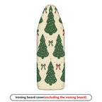 1-Piece Christmas Tree Pattern Bowknot Festive  Ironing Board Cover, Universal Size, Without Board