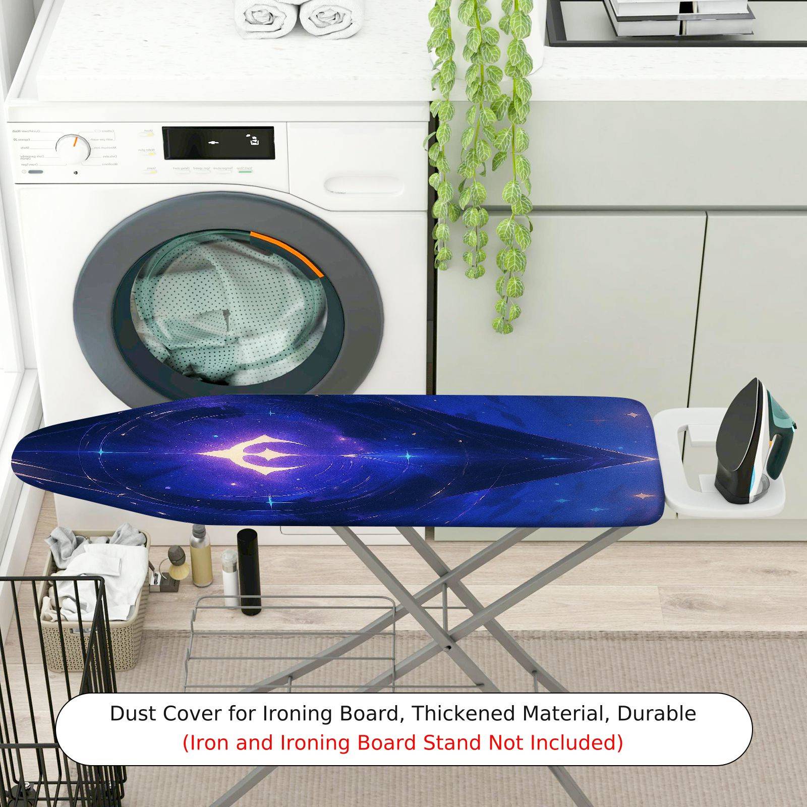 1-Piece Galaxy Star Space  Ironing Board Cover, Universal Size, Without Board