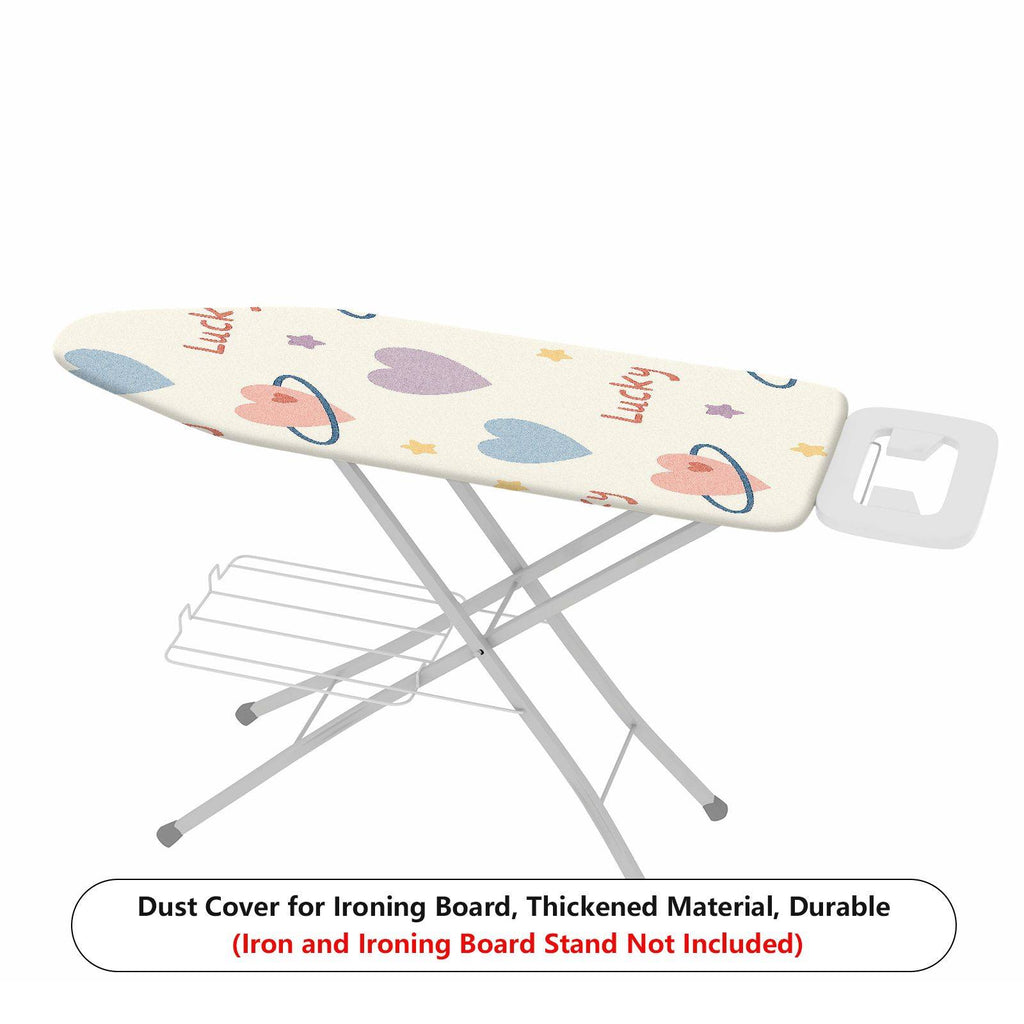 1-Piece Heart Star Planet  Ironing Board Cover, Universal Size, Without Board
