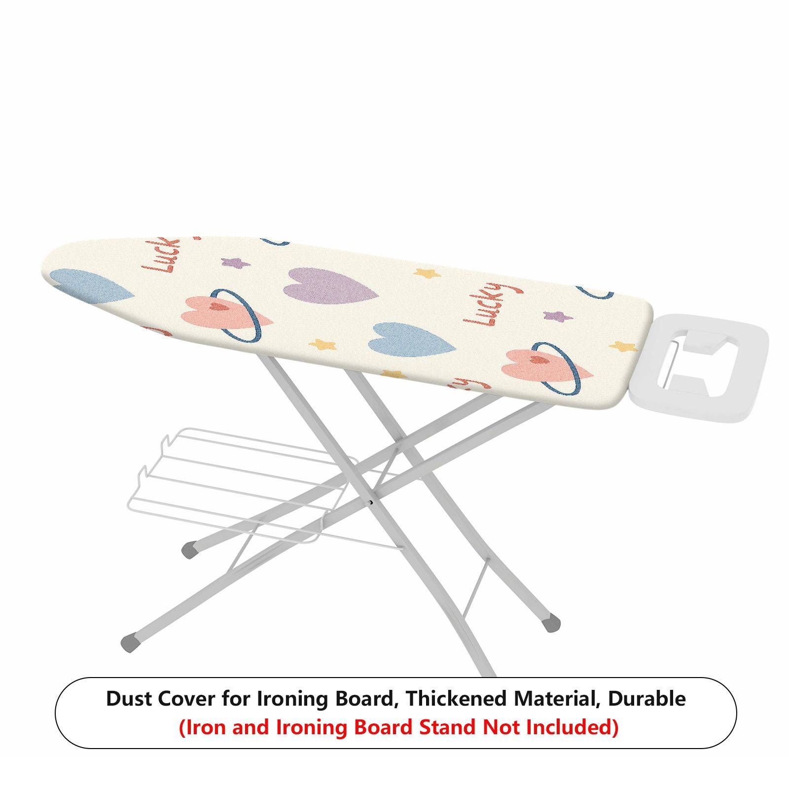 1-Piece Heart Star Planet  Ironing Board Cover, Universal Size, Without Board